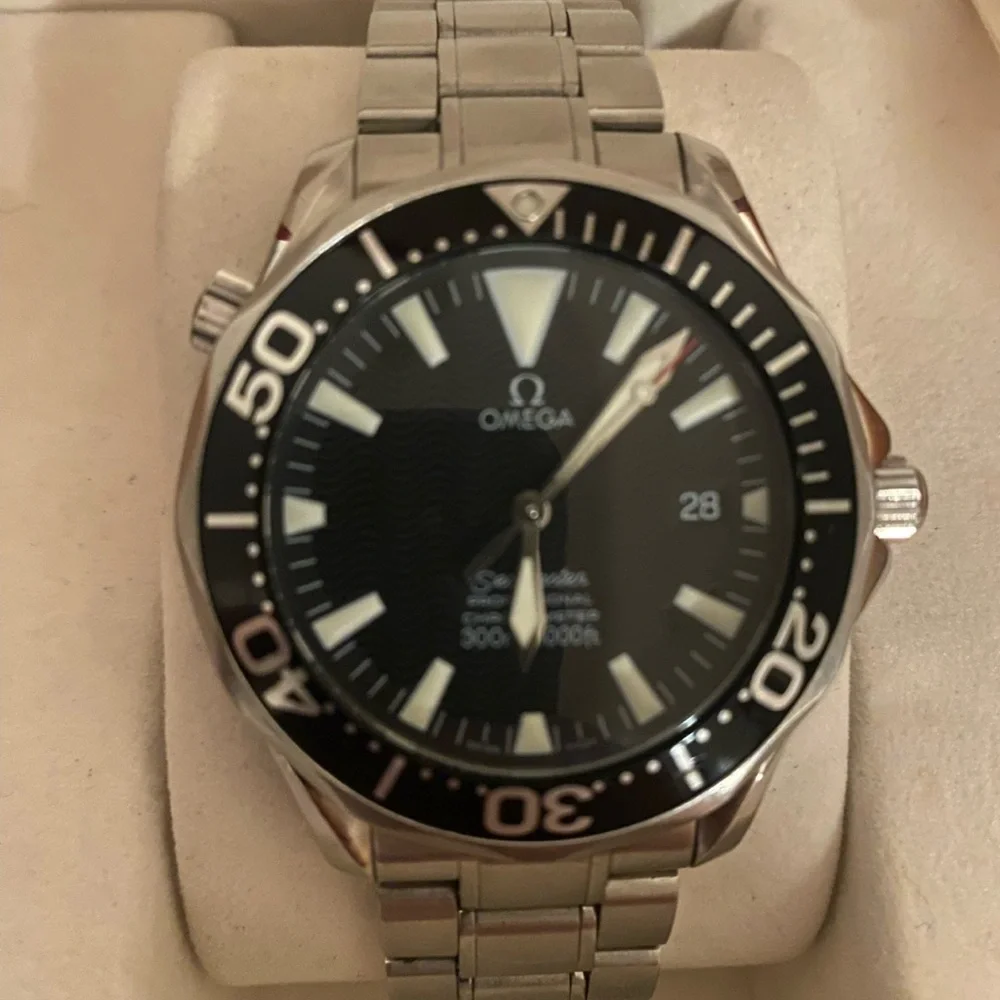 OMEGA 2254.50.00 Seamaster Professional Chronometer 300M Date Men's Pre-Owned - Picture 3 of 3